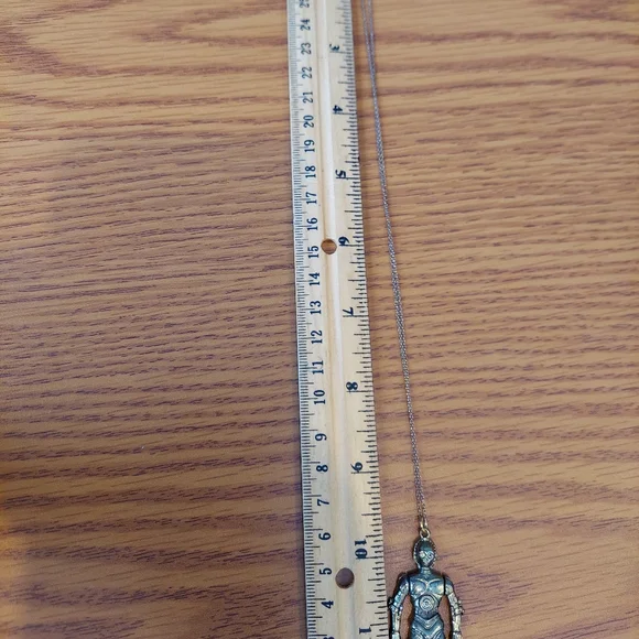 Star Wars Vintage C3PO Pendant w/ chain 1977. A Nostalgic Piece to Collect! - Picture 12 of 14